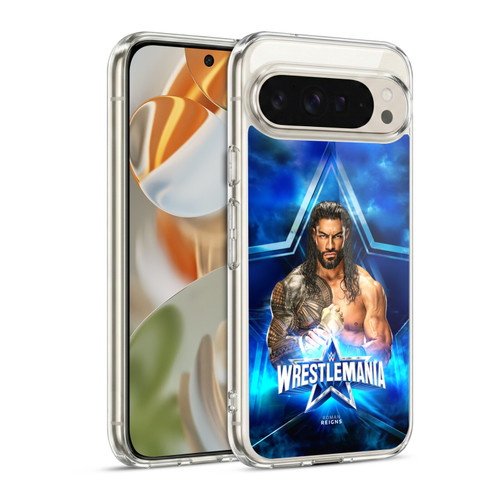 WWE Wrestlemania 38 Superstars Roman Reigns Soft Gel Case for Google Pixel 9 / Pixel 9 Pro