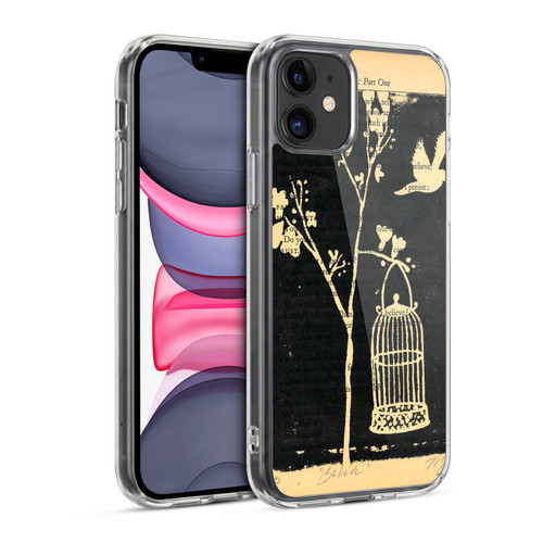 Wyanne Birds Believe Gocco Print Soft Gel Case for Apple iPhone 11