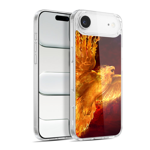 Tom Wood Fire Creatures Phoenix Soft Gel Case for Apple iPhone 17 Air