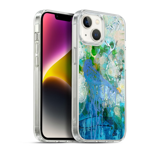 Wyanne Birds Bluebird Reflections Soft Gel Case for Apple iPhone 14