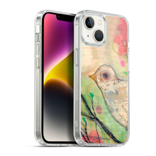 Wyanne Birds Bird on Branch Soft Gel Case for Apple iPhone 14