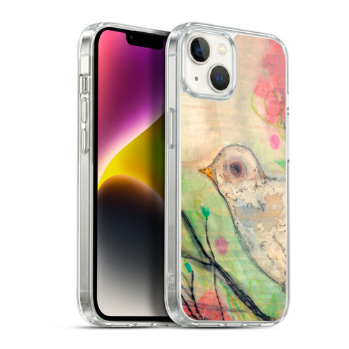 Wyanne Birds Bird on Branch Soft Gel Case for Apple iPhone 14 Plus & MagSafe