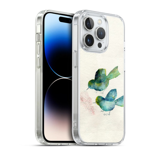Wyanne Birds Seed Soft Gel Case for Apple iPhone 14 Pro & MagSafe