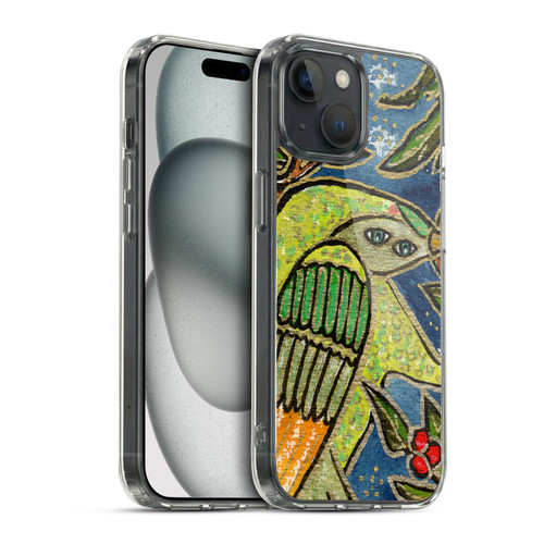 Wyanne Birds Cherry Soft Gel Case for Apple iPhone 15 & MagSafe