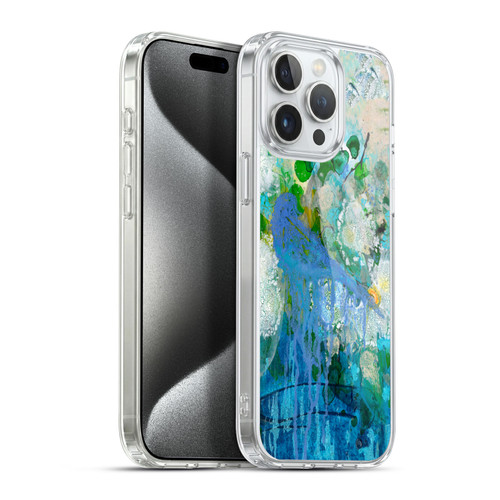 Wyanne Birds Bluebird Reflections Soft Gel Case for Apple iPhone 15 Pro Max & MagSafe