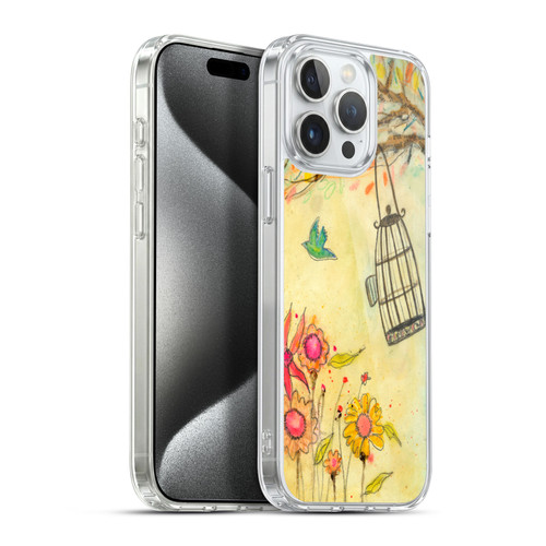 Wyanne Birds Free To Be Soft Gel Case for Apple iPhone 15 Pro Max & MagSafe