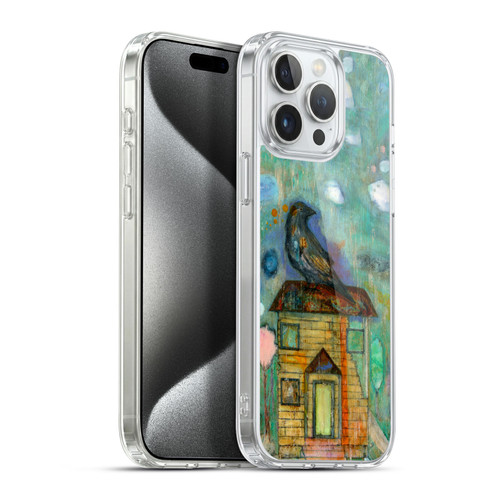 Wyanne Birds Bird Top Of The Roof Soft Gel Case for Apple iPhone 15 Pro Max & MagSafe