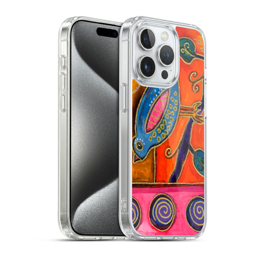 Wyanne Birds Funky Little Bird Soft Gel Case for Apple iPhone 15 Pro & MagSafe