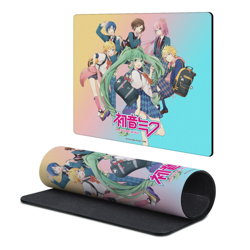 Hatsune Miku Graphics High School Gaming Office Desk PC Keyboard Mouse Mat Pad 9.84 x 11.81 x 0.12 inches (250 x 300 mm) - S