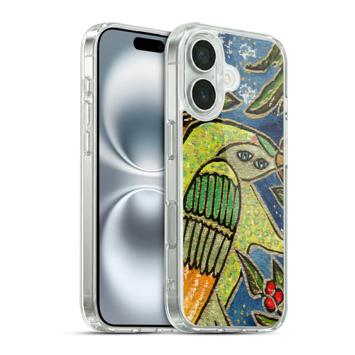 Wyanne Birds Cherry Soft Gel Case for Apple iPhone 16 & MagSafe