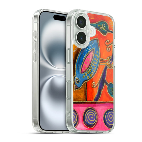 Wyanne Birds Funky Little Bird Soft Gel Case for Apple iPhone 16 & MagSafe