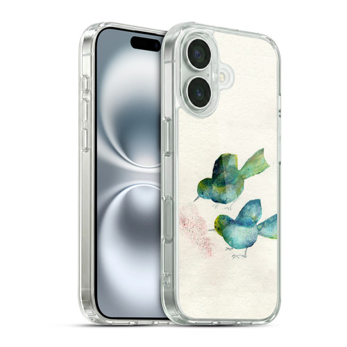 Wyanne Birds Seed Soft Gel Case for Apple iPhone 16 & MagSafe