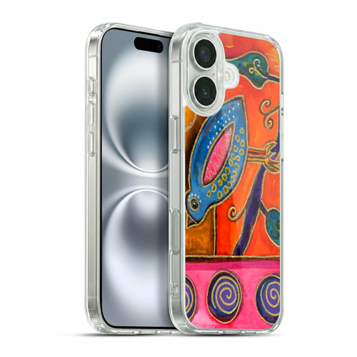 Wyanne Birds Funky Little Bird Soft Gel Case for Apple iPhone 16 Plus & MagSafe