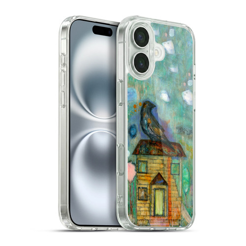 Wyanne Birds Bird Top Of The Roof Soft Gel Case for Apple iPhone 16 Plus & MagSafe