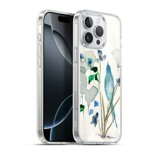 Wyanne Birds Bluebird Raindrops Soft Gel Case for Apple iPhone 16 Pro Max & MagSafe