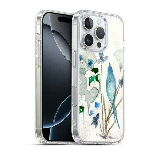 Wyanne Birds Bluebird Raindrops Soft Gel Case for Apple iPhone 16 Pro & MagSafe