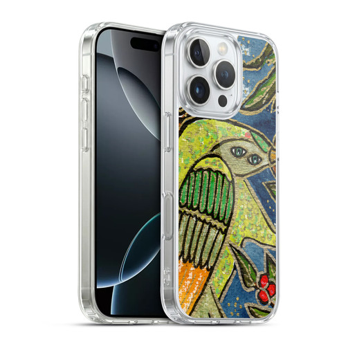 Wyanne Birds Cherry Soft Gel Case for Apple iPhone 16 Pro & MagSafe