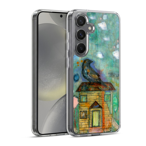 Wyanne Birds Bird Top Of The Roof Soft Gel Case for Samsung Galaxy S24 5G & MagSafe