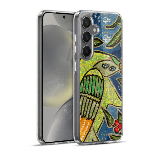 Wyanne Birds Cherry Soft Gel Case for Samsung Galaxy S24+ 5G & MagSafe