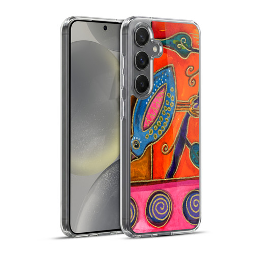 Wyanne Birds Funky Little Bird Soft Gel Case for Samsung Galaxy S24+ 5G & MagSafe