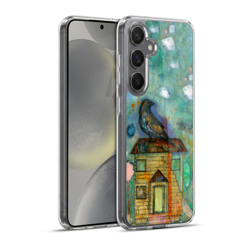 Wyanne Birds Bird Top Of The Roof Soft Gel Case for Samsung Galaxy S24+ 5G & MagSafe