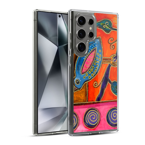 Wyanne Birds Funky Little Bird Soft Gel Case for Samsung Galaxy S24 Ultra 5G & MagSafe