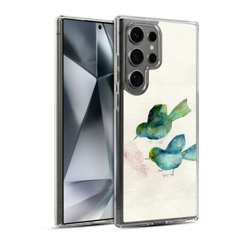 Wyanne Birds Seed Soft Gel Case for Samsung Galaxy S24 Ultra 5G & MagSafe