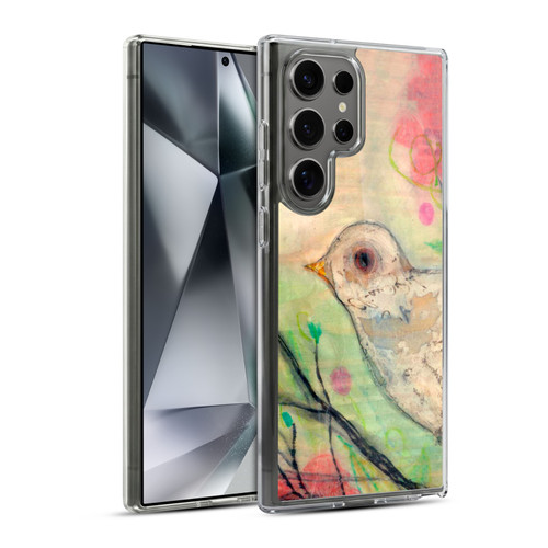 Wyanne Birds Bird on Branch Soft Gel Case for Samsung Galaxy S24 Ultra 5G & MagSafe