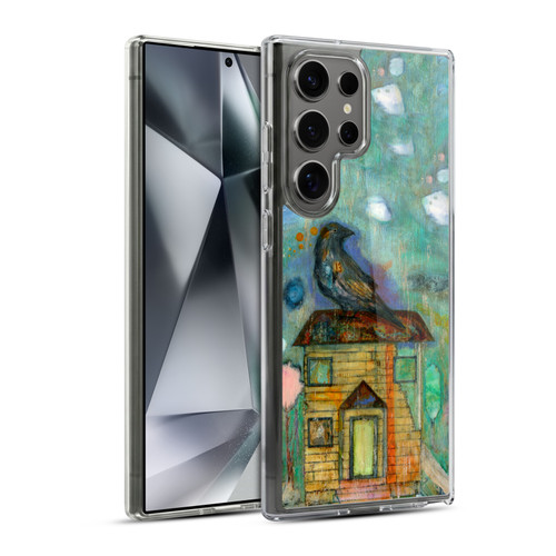 Wyanne Birds Bird Top Of The Roof Soft Gel Case for Samsung Galaxy S24 Ultra 5G & MagSafe