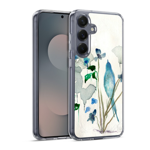 Wyanne Birds Bluebird Raindrops Soft Gel Case for Samsung Galaxy S25 & MagSafe