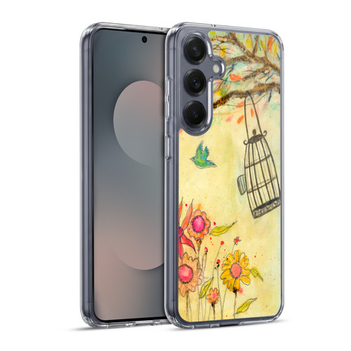 Wyanne Birds Free To Be Soft Gel Case for Samsung Galaxy S25+ & MagSafe