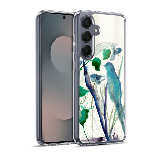 Wyanne Birds Watercolour Bird Soft Gel Case for Samsung Galaxy S25+ & MagSafe