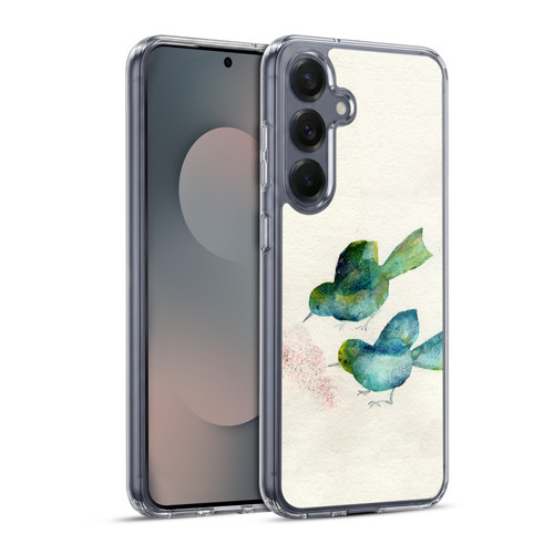 Wyanne Birds Seed Soft Gel Case for Samsung Galaxy S25+ & MagSafe