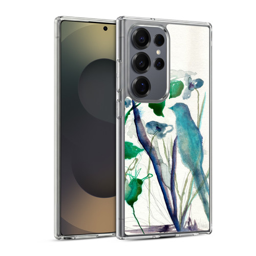 Wyanne Birds Watercolour Bird Soft Gel Case for Samsung Galaxy S25 Ultra & MagSafe