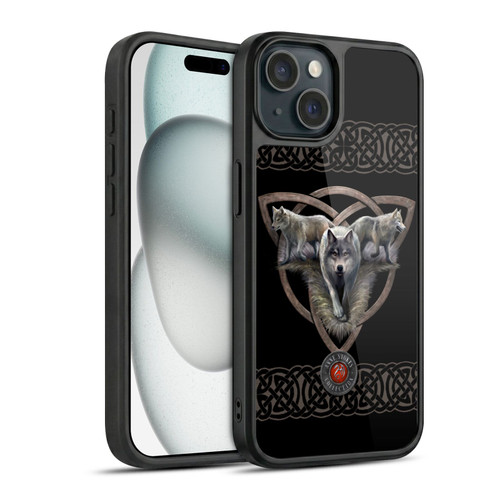 Anne Stokes Wolves 2 Trio Gel Armour Case For Apple iPhone 15