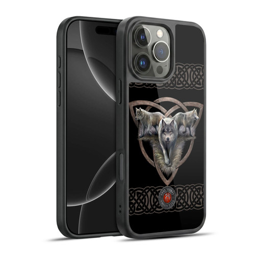 Anne Stokes Wolves 2 Trio Gel Armour Case For Apple iPhone 16 Pro Max