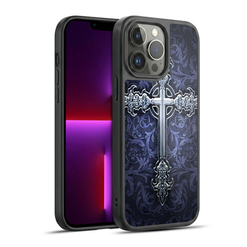 Brigid Ashwood Crosses Gothic Gel Armour Case For Apple iPhone 13 Pro Max