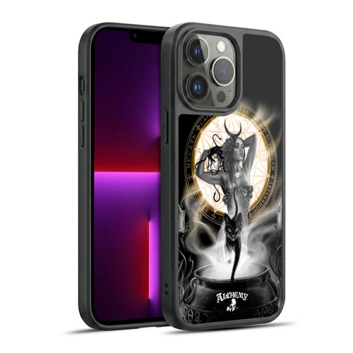 Alchemy Gothic Graphic Art Lunacalia Gel Armour Case For Apple iPhone 13 Pro Max