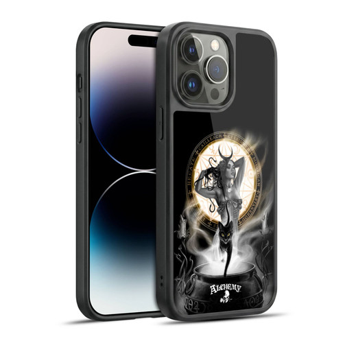 Alchemy Gothic Graphic Art Lunacalia Gel Armour Case For Apple iPhone 14 Pro Max