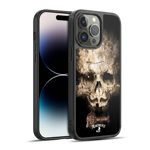 Alchemy Gothic Graphic Art M'sieur La Mort Gel Armour Case For Apple iPhone 14 Pro Max