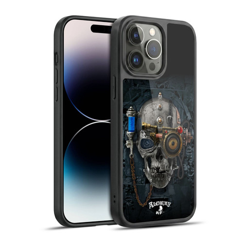 Alchemy Gothic Graphic Art Necronaut Gel Armour Case For Apple iPhone 14 Pro Max