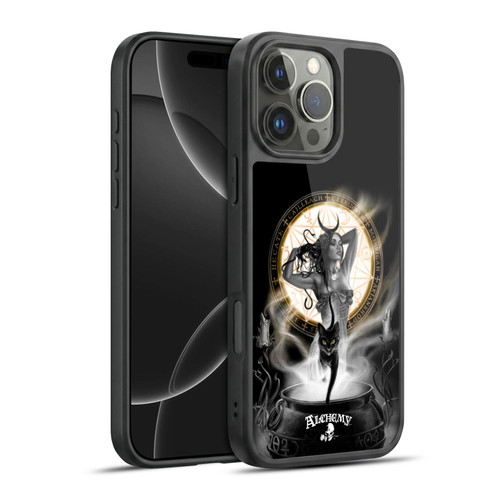 Alchemy Gothic Graphic Art Lunacalia Gel Armour Case For Apple iPhone 16 Pro Max