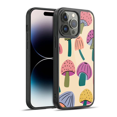 Gabriela Thomeu Retro Magic Mushroom Gel Armour Case For Apple iPhone 14 Pro Max