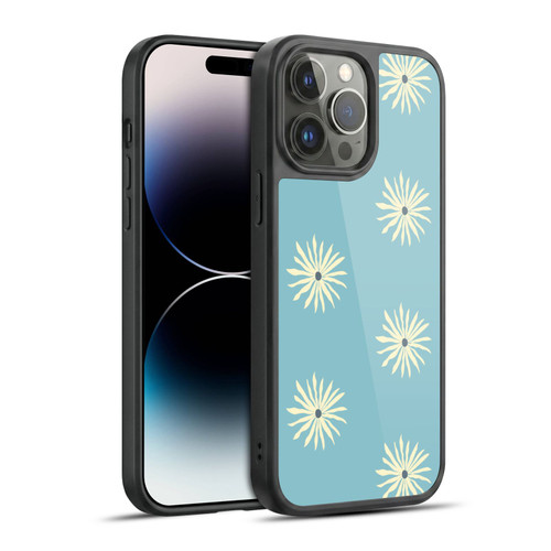Gabriela Thomeu Retro Sun Blue Gel Armour Case For Apple iPhone 14 Pro Max