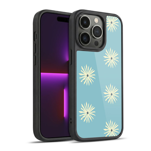 Gabriela Thomeu Retro Sun Blue Gel Armour Case For Apple iPhone 14 Pro
