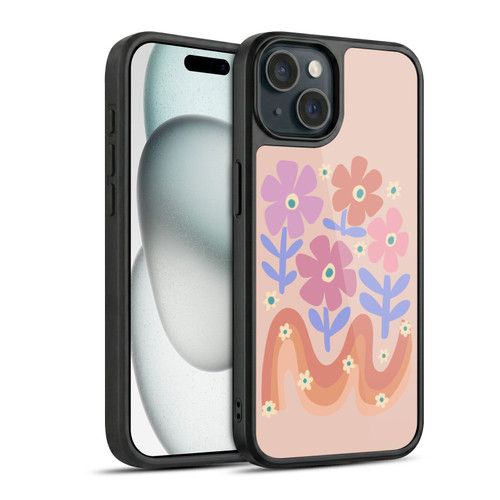 Gabriela Thomeu Retro 70s Floral Gel Armour Case For Apple iPhone 15
