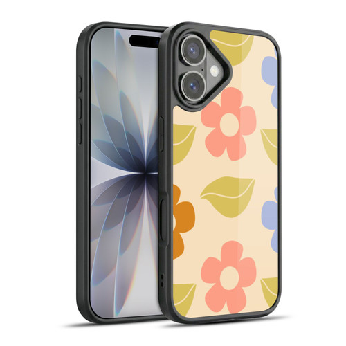 Gabriela Thomeu Retro Flower Vibe Vintage Pattern Gel Armour Case For Apple iPhone 17