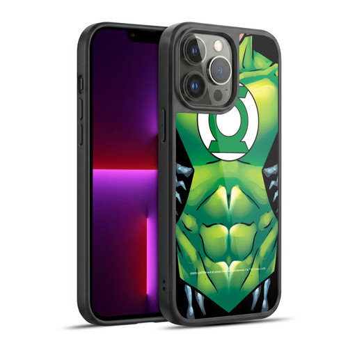 Green Lantern DC Comics Logos Uniform Gel Armour Case For Apple iPhone 13 Pro Max
