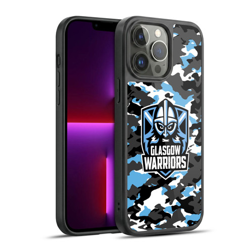 Glasgow Warriors Logo 2 Camouflage Gel Armour Case For Apple iPhone 13 Pro Max