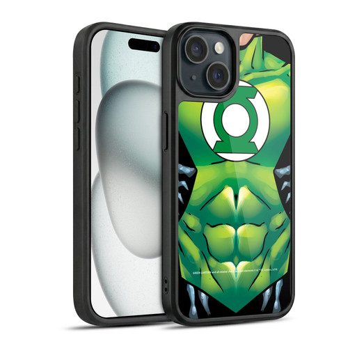 Green Lantern DC Comics Logos Uniform Gel Armour Case For Apple iPhone 15